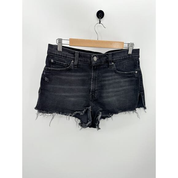 Urban Outfitters Pants - Urban Outfitters BDG Shorts Women 30 Black Denim Tom Girl Mid Rise Cut-Off Jean